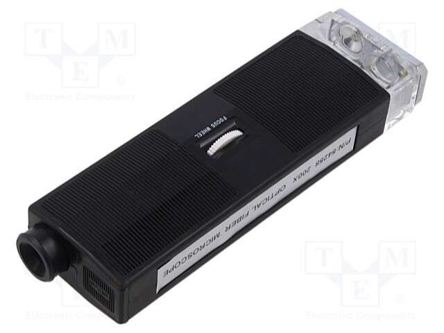 Hand microscope; Mag: x200; Power supply: battery LR6 AA 1,5V x2