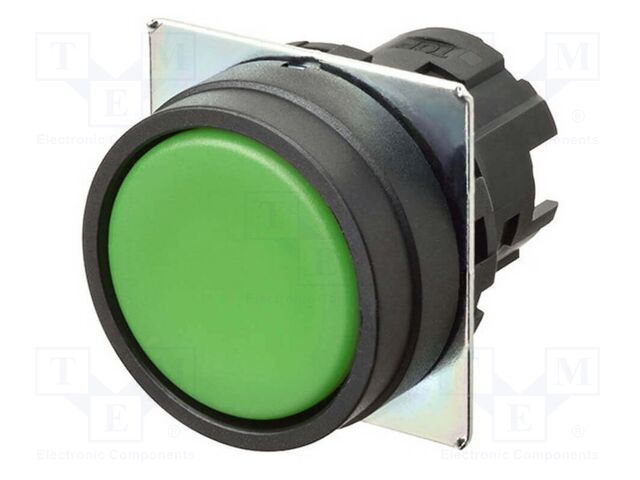 Switch: push-button; 22mm; Stabl.pos: 2; flat; Pos: 2