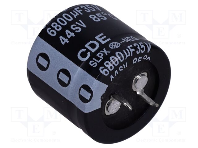 Capacitor: electrolytic