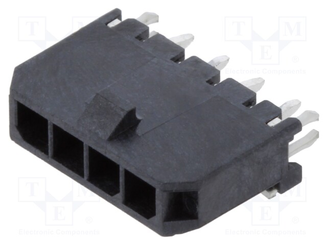 MicroFit 3.0 SR Vert TH Clip Tin 4Ckt