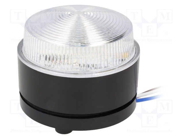 Signaller: lighting; continuous light,blinking light; blue; IP67