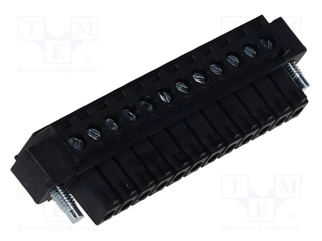 Pluggable terminal block
