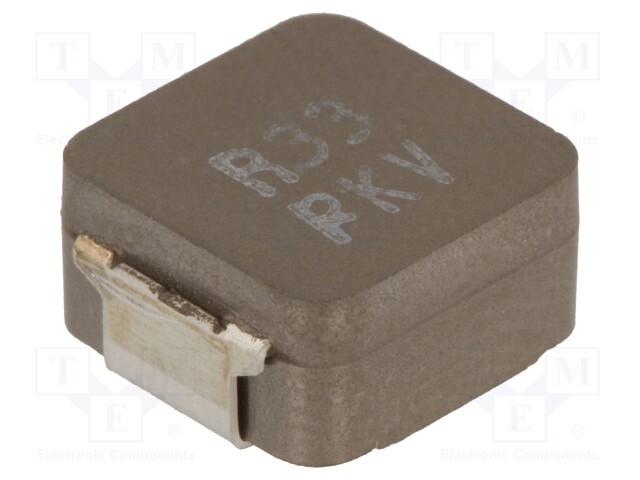Inductor: ferrite; 330nH; Ioper: 37.3A; 1.27mΩ; ±20%; Isat: 60A