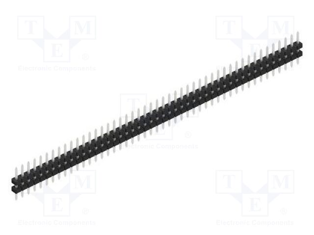 Connector: pin strips; pin header; male; PIN: 47; 2mm; THT; 1x47