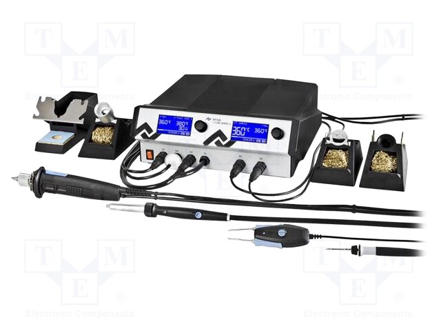 Service station; digital; ESD; 500W; 150/80W; 120W; 50÷550°C