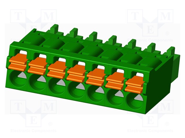 Connector: pluggable terminal block; plug; female; straight; 5.5A