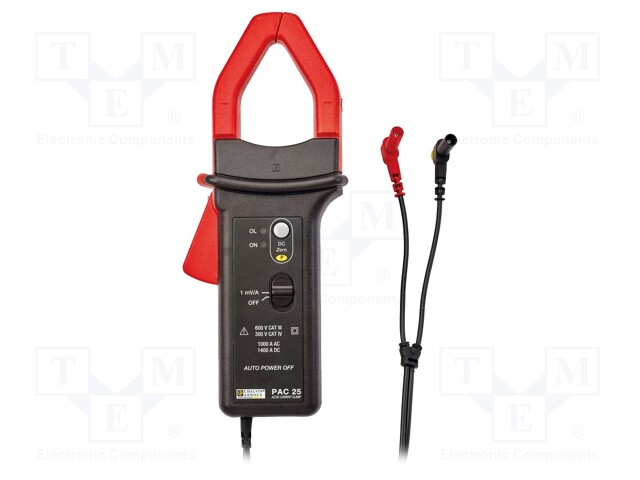 AC/DC current clamp adapter; Øcable: 39mm; I DC: 1400A; 520g