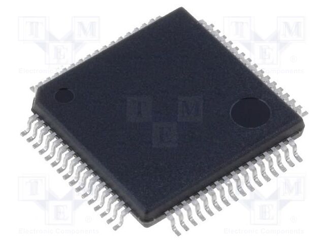 IC: ARM microcontroller; Flash: 64kB; 80MHz; SRAM: 40kB; LQFP64