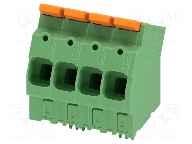 PCB terminal block, nominal cross-section: 16 mm?, number of