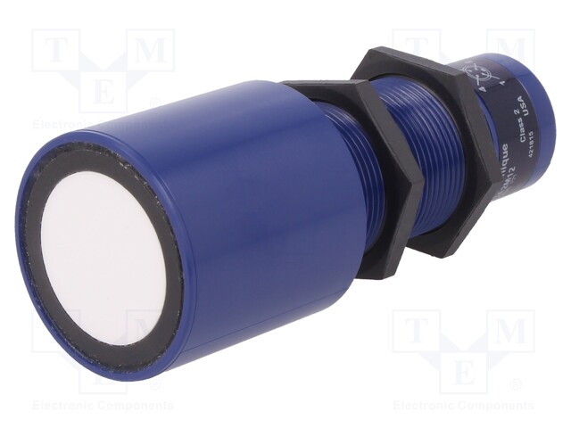 Sensor: ultrasonic; straight; Range: 0.3÷8m; analogue 4-20mA