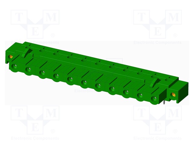 Connector: pluggable terminal block; socket; female; angled 90°