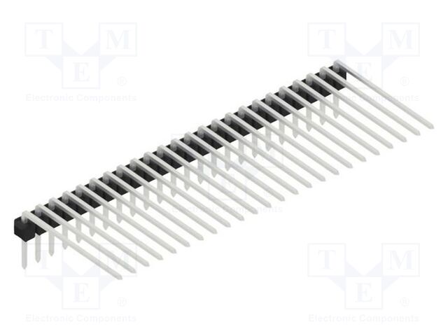 Connector: pin strips; pin header; male; PIN: 24; 2.54mm; THT; 1x24