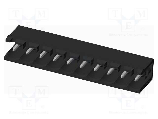 Connector: pluggable terminal block; socket; male; on PCBs