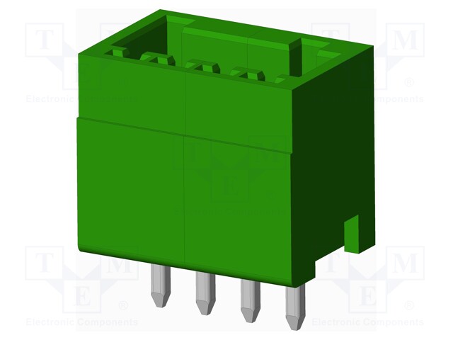 Connector: pluggable terminal block; socket; male; straight; THT