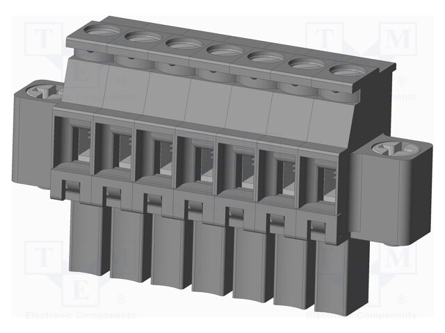 Connector: pluggable terminal block; plug; female; angled 90°