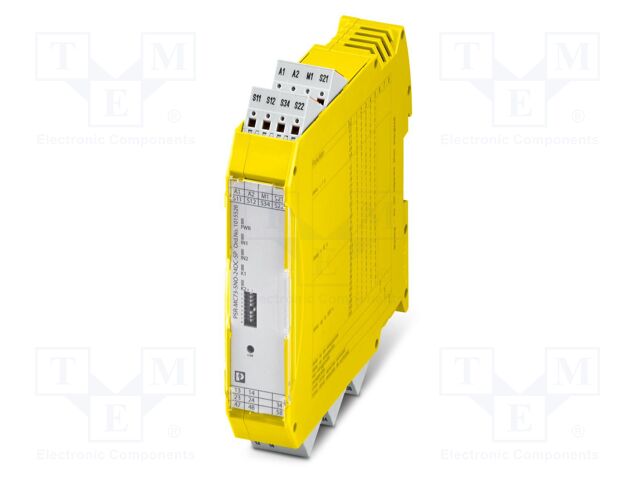 Module: safety relay; 24VDC; IN: 2; for DIN rail mounting; IP20
