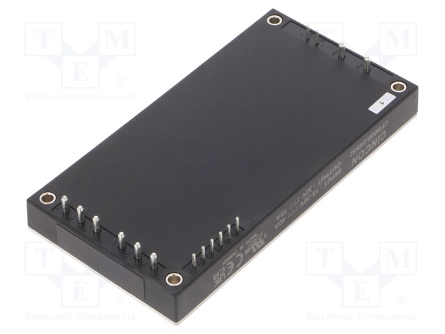 Converter: DC/DC; 600W; Uin: 18÷36V; 32VDC; Iout: 19A; 220g; 250kHz