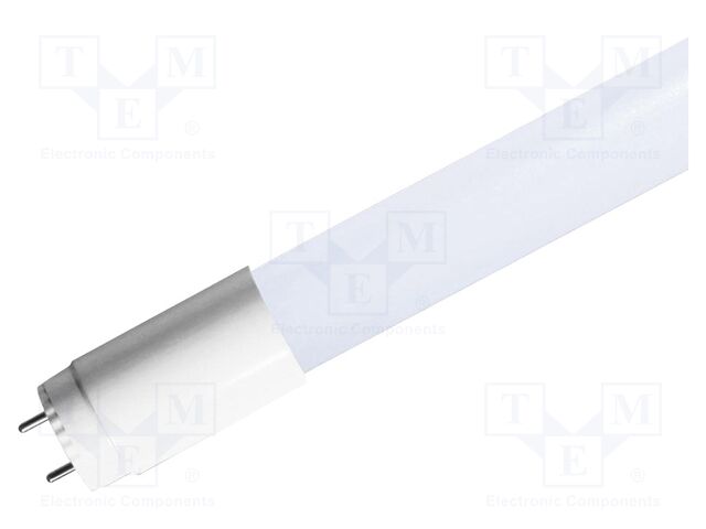 LED lamp; neutral white; G13; 220÷240VAC; 850lm; P: 7.5W; 160°; IP20