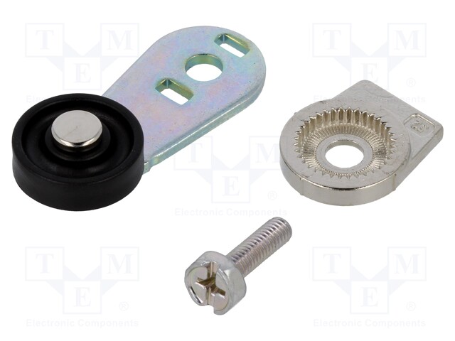 Driving head; lever R 35mm, plastic roller Ø18mm