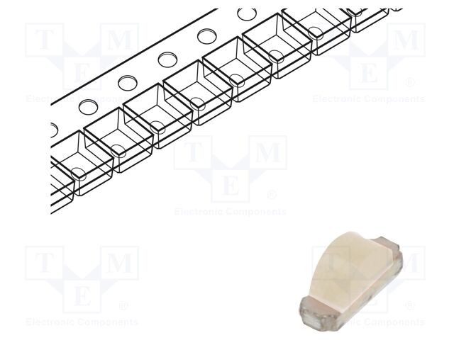 LED; red/yellow-green; SMD; 1208; 3x1mm; 120°; 20mA; λd: 575nm,650nm