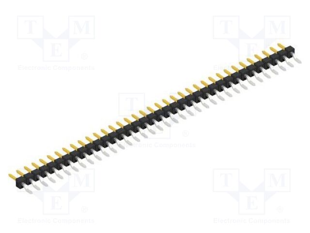 Connector: pin strips; pin header; male; PIN: 36; 2.54mm; SMT; 1x36