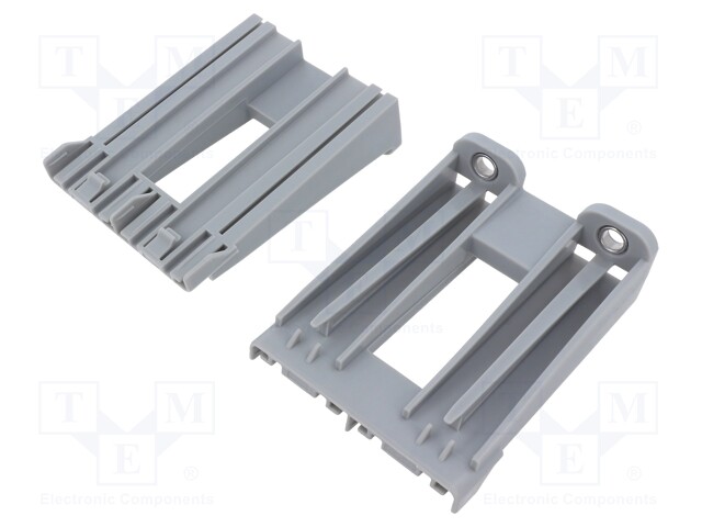 Fuse acces: holder; Body: grey; ways: 2; Mat: polyphthalamide (PPA)