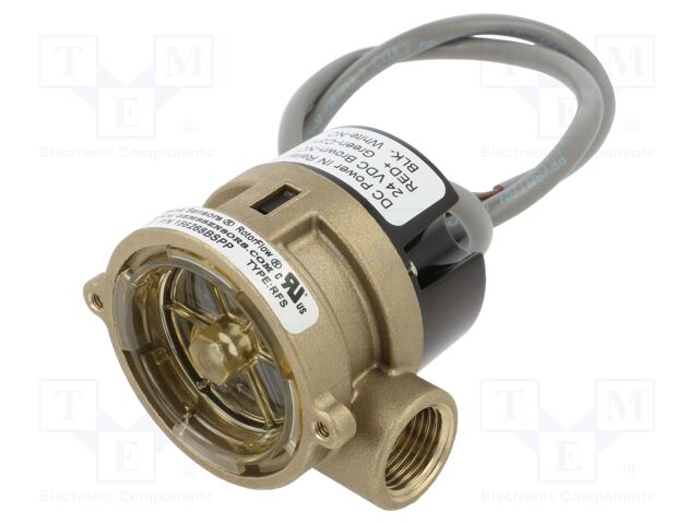 Module: signaller; Control.param: fluid flow; OUT 1: SPDT; 0.6m