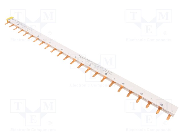Busbar; Poles: 2; Urated: 415V; 100A; No.of mod: 24; Uinsul: 500V