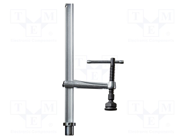 Vertical clamps; 6.5kN; Max jaw capacity: 300mm; Size: 120mm