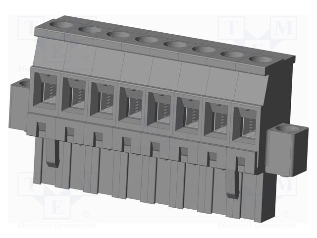Connector: pluggable terminal block; plug; female; angled 90°