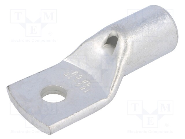 Ring tube terminal; M12; 185mm2; crimped; for cable; tinned