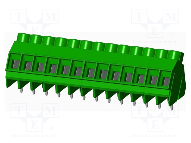 Connector: PCB terminal block; terminal; Plating: tinned; on PCBs