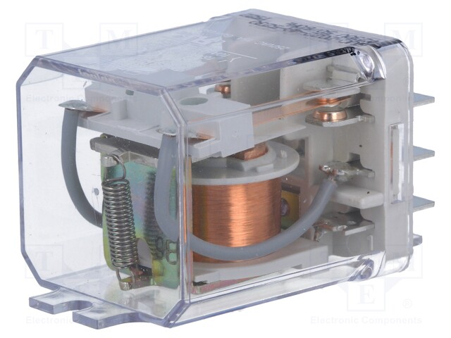 Relay: electromagnetic; DPST-NO; Ucoil: 230VAC; 16A/250VAC; 2.8VA
