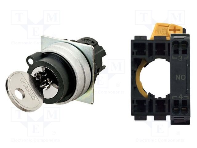 Switch: rotary; 22mm; Pos: 2