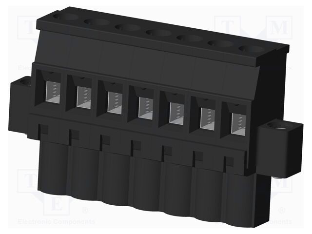 Connector: pluggable terminal block; plug; female; angled 90°
