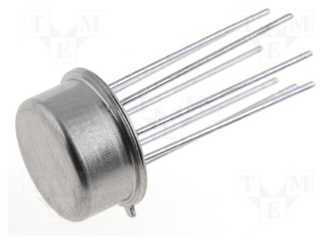 Operational amplifier; 100kHz; 10÷36V; Channels: 1; TO99