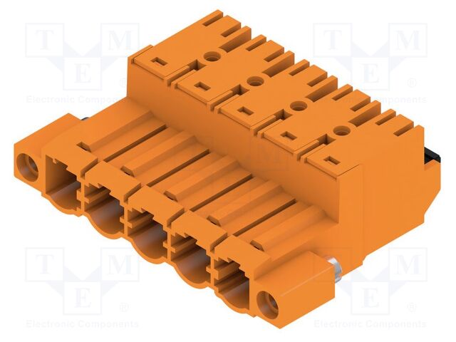Pluggable terminal block