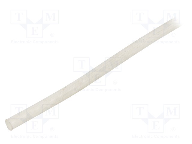 Insulating tube; Mat: glass fibre coated  with silicone rubber