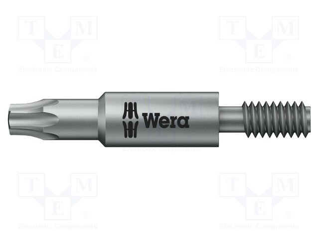 Screwdriver bit; Torx®; TX15; Overall len: 33mm; Mounting: M4