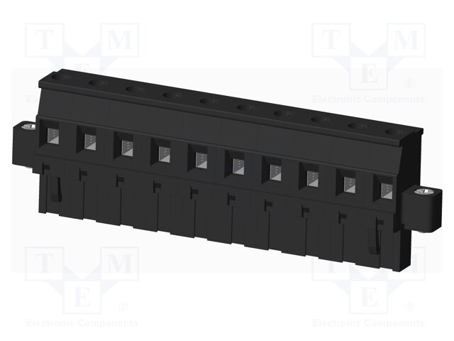 Connector: pluggable terminal block; plug; female; angled 90°