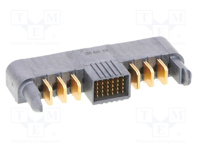 Connector: wire-board; -40÷105°C; angled; PIN: 33; THT; male; plug
