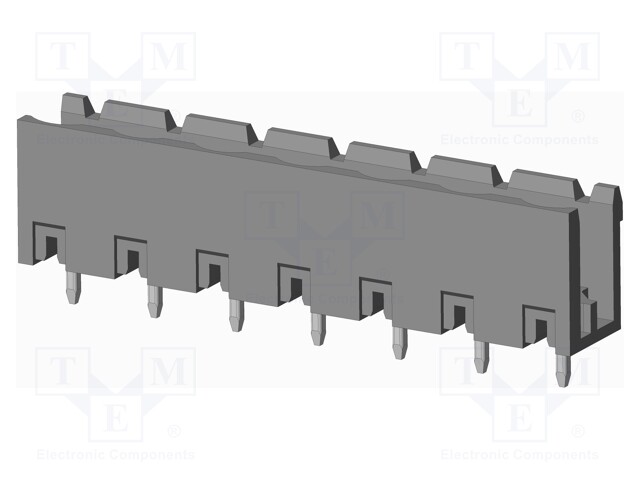 Connector: pluggable terminal block; socket; male; on PCBs
