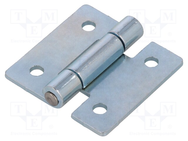 Hinge; Width: 40mm; zinc-plated steel; H: 40mm