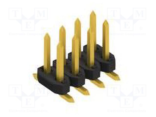 Connector: pin strips; pin header; male; PIN: 8; 2mm; SMT; 2x4; 100V