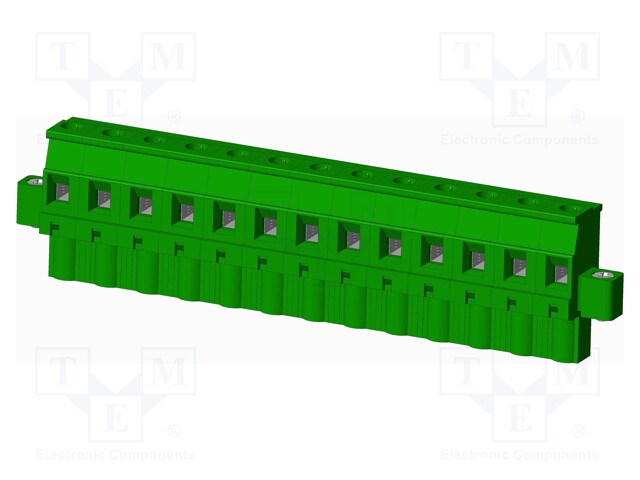 Connector: pluggable terminal block; plug; female; angled 90°