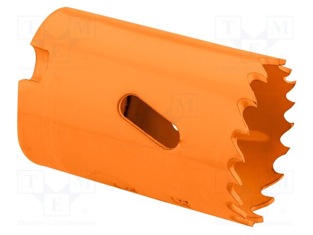 Hole saw; Ø: 38mm; aluminium,wood,steel; bimetal