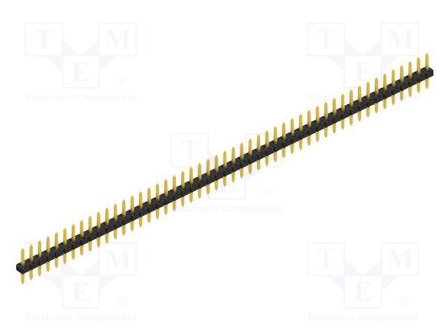 Connector: pin strips; pin header; male; PIN: 49; 2mm; THT; 1x49