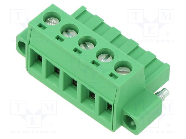 Pluggable terminal block; 5.08mm; ways: 5; straight; plug; female