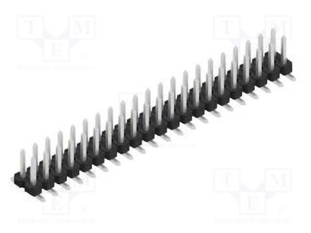 Connector: pin strips; pin header; male; PIN: 42; 2.54mm; SMT; 2x21
