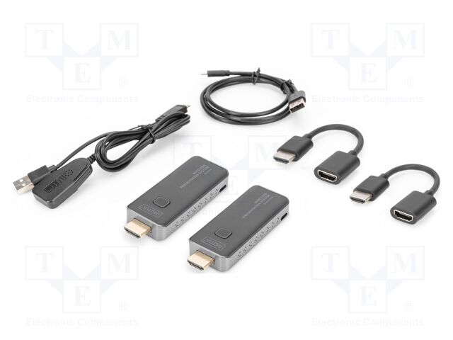 HDMI extender; HDCP 1.3,HDMI 1.4; HDMI plug,USB B micro socket